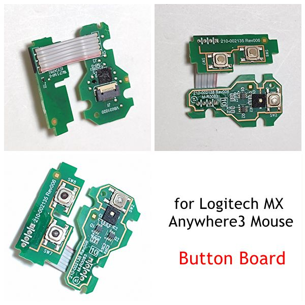 適用於羅技 MX Anywhere 3 的鼠標按鈕板主板配件