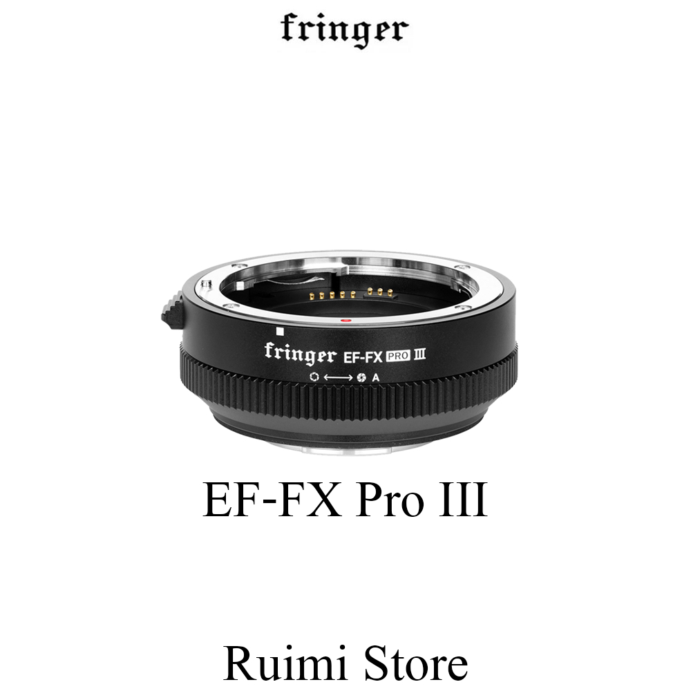 Fringer EF-FX Pro III自動對焦轉接環 適用於佳能EF/EF-S鏡頭轉接至富士X卡口相機 FR-FX3