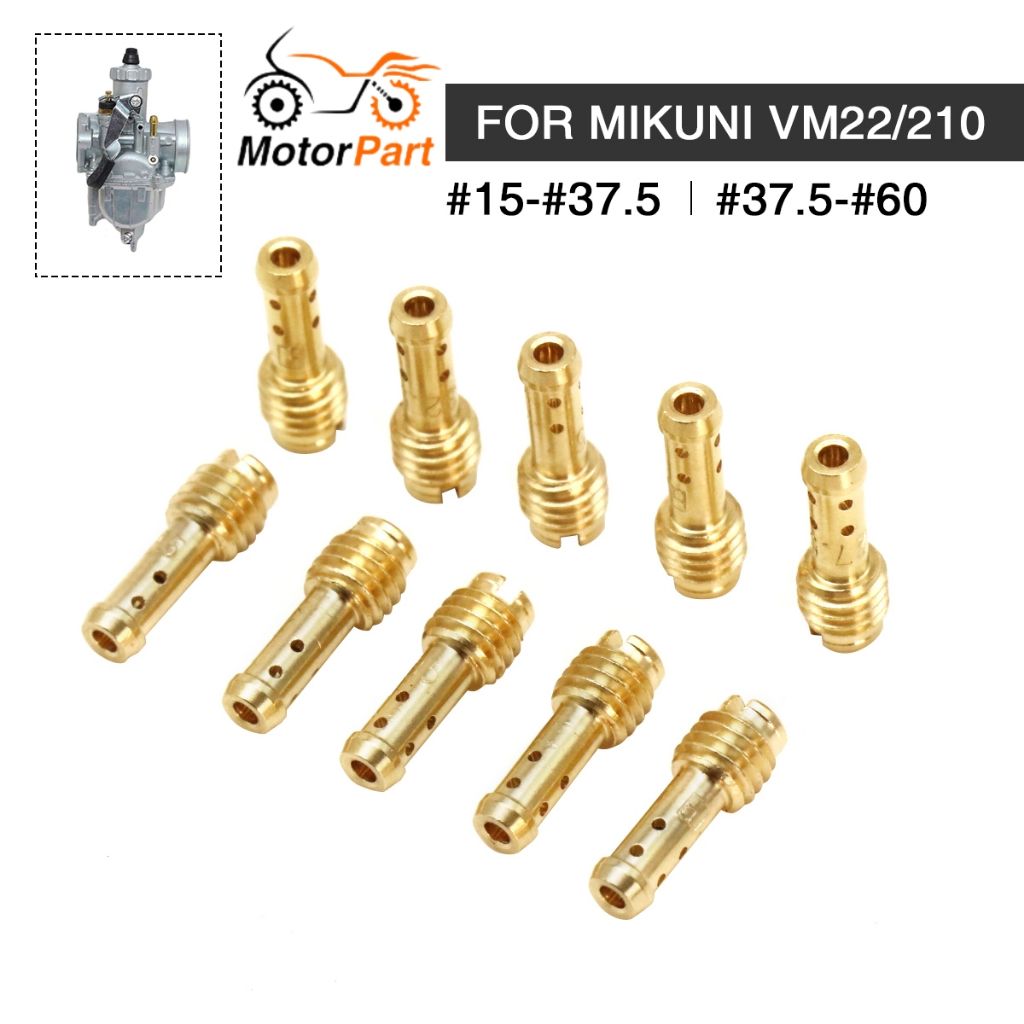 用於MIKUNI VM/TM/TMX 8排氣孔怠速量孔化油器進氣部件更換配件