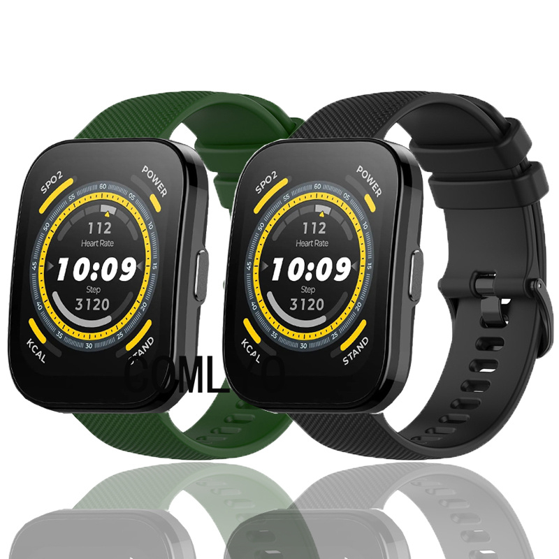 適用於 Amazfit Bip 5 Bip5 錶帶 華米智能手錶 錶帶 小格紋 矽膠 運動 柔軟 腕帶