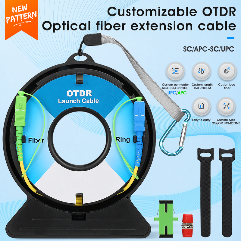 Sc/apc-sc/upc OTDR線 COMPTYCO 光時域反射儀擴展盒光纖跳線線盒單模/多色