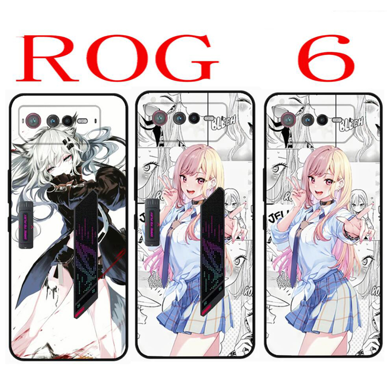 華碩 ROG Phone 6 手機殼 6 保護套防指紋矽膠軟質防震殼華碩 ROG 6 ROG6