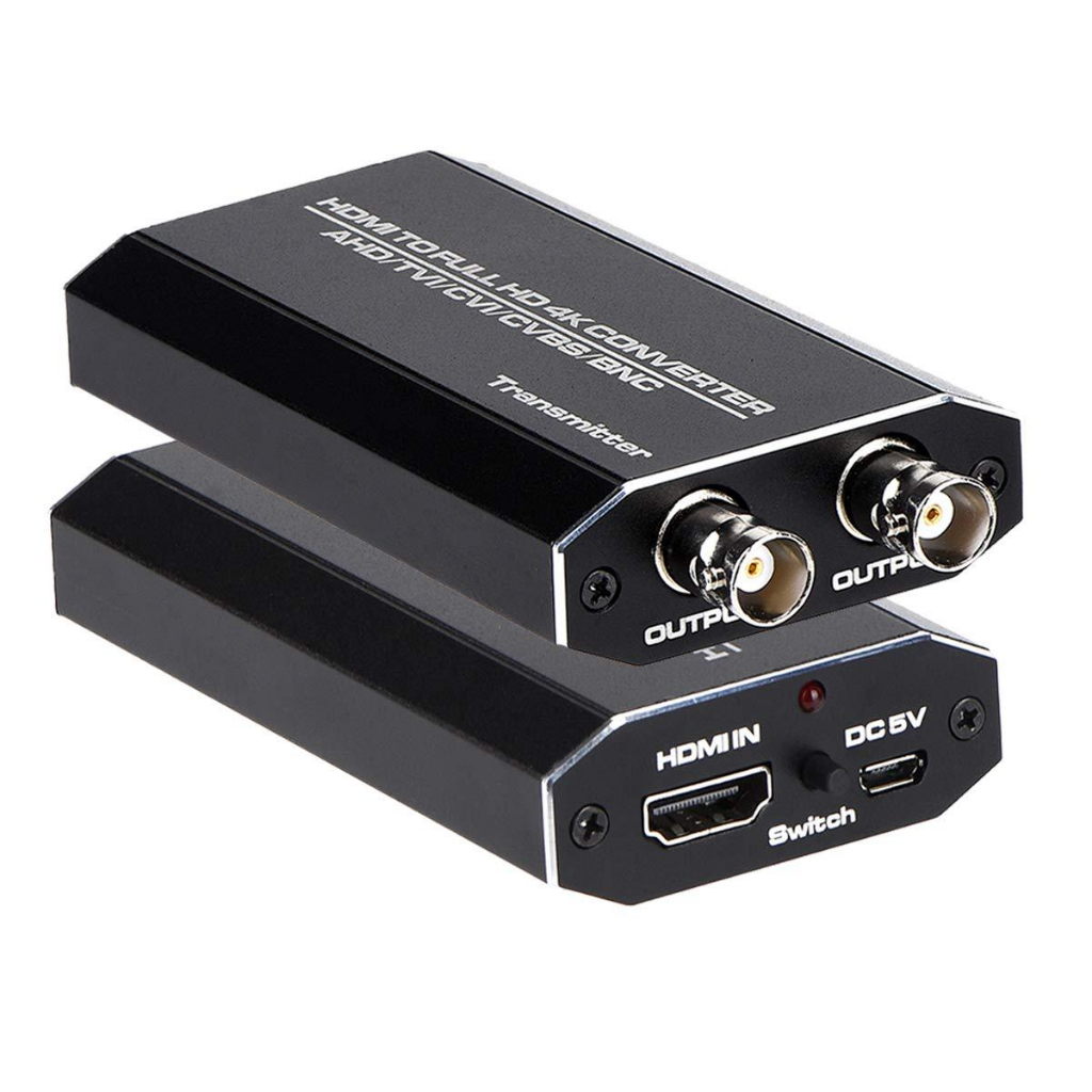 廠家直銷 HDMI轉模擬AHD/TVI/CVI/BNC 高清同軸鏡頭攝像頭信號轉換器4K