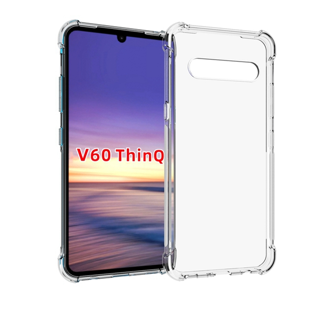 Lg G6 Q6 G7 G8 G8S G8X ThinQ V50S V50 V60 手機保護防摔軟矽膠TPU透明外殼背殼