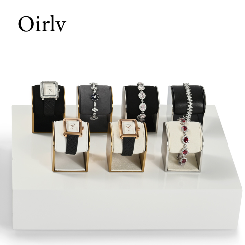 Oirlv 腕錶手錶收納架 手鐲手鍊展示架 单个手錶座 名錶飾品收納陳列架