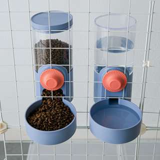 掛籠式自動飲水器 懸掛籠子貓咪飲水機自動餵食器 狗碗 貓碗 寵物用品