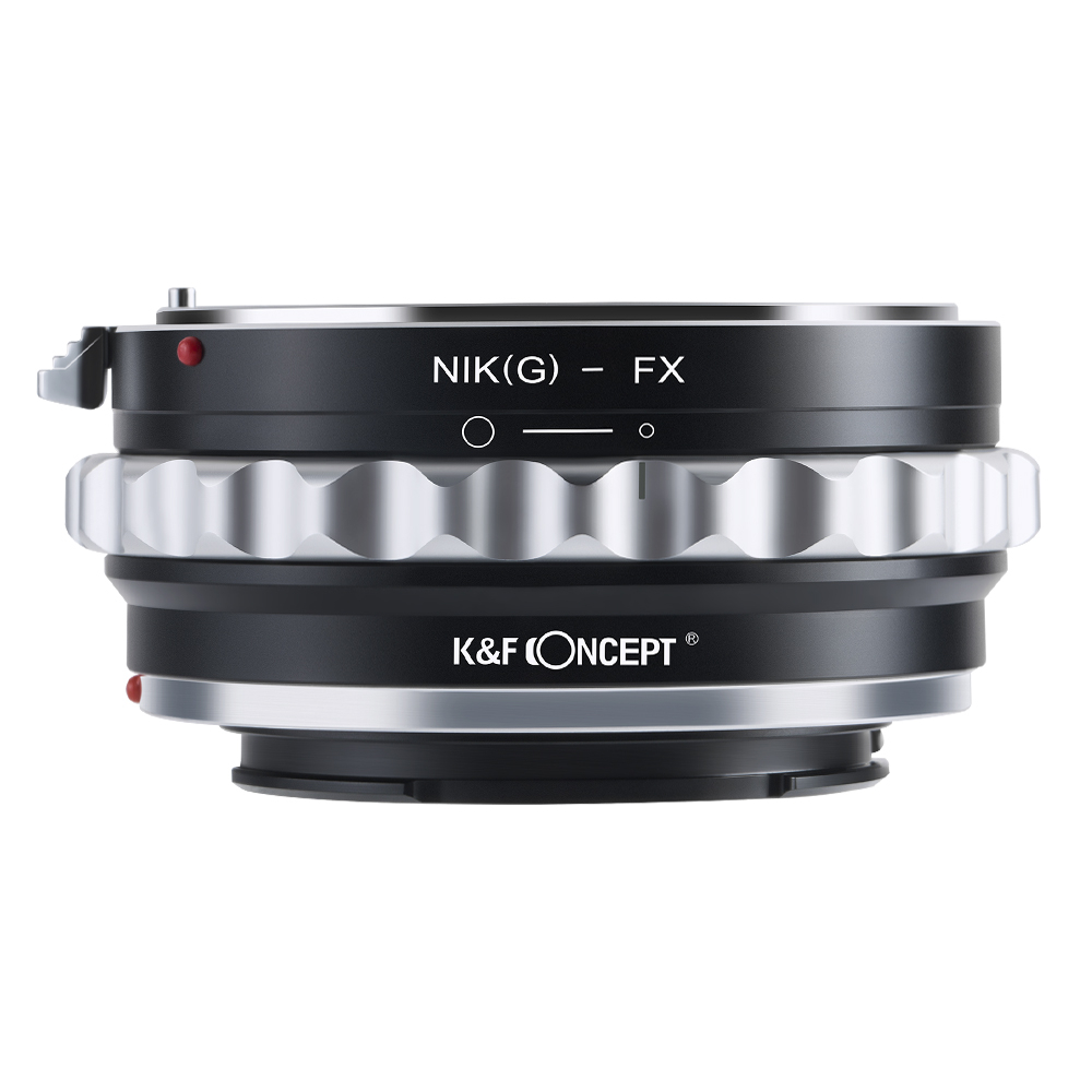 FUJIFILM K&amp;f 概念適配器,適用於尼康 G 卡口鏡頭至富士 X 相機 X-T1 X-T2 X-T10 X-Pr