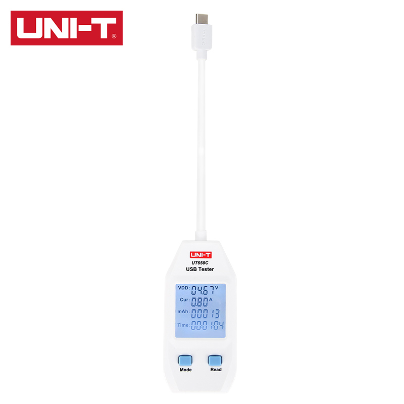 Uni-t UT658C UT658DUAL Type-C測試儀電壓電流監視器充電器容量測試儀USB測試儀