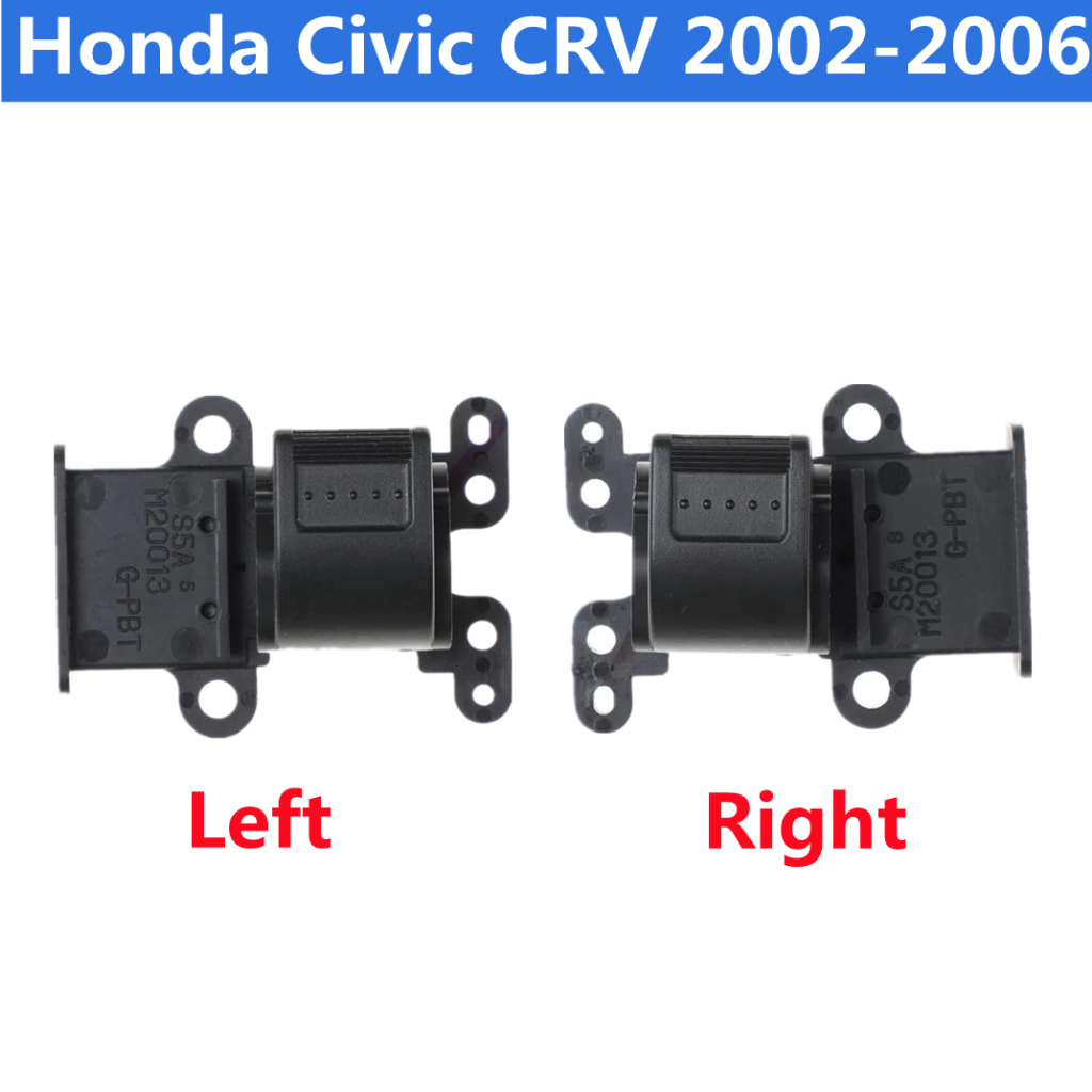 HONDA 1pcs 5pins 單子電動車窗開關乘客側左後右適用於本田思域 2001-2006 本田 CRV CR-V
