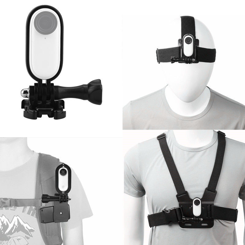適用Insta360 Go 2背包夾拇指運動相機拍攝頭帶胸帶手腕帶配件