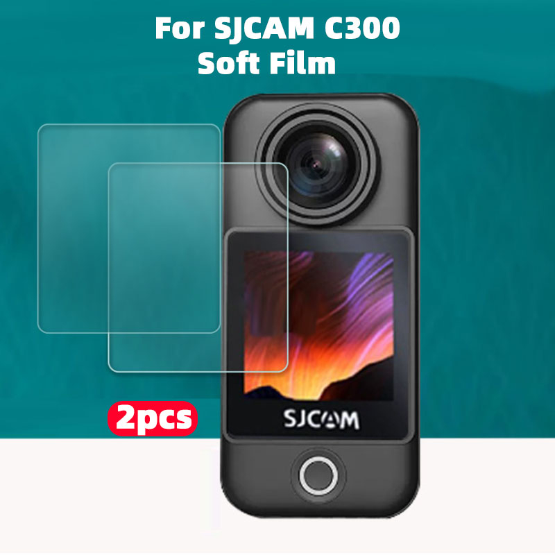 Sjcam C300 配件屏幕保護膜 Sjcam C300 運動相機軟膜保護膜