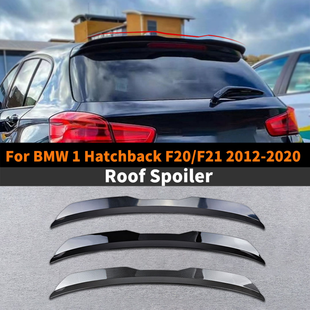 BMW 適用於寶馬 1 系掀背車 F20 F21 2012-2020 空氣阻尼器導流板空氣箔調整的車頂擾流板後行李箱翼尾