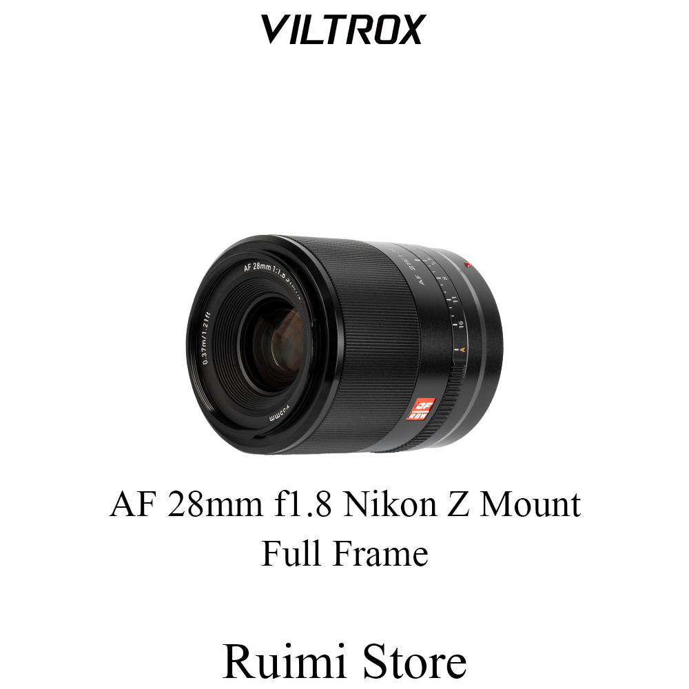 唯卓仕Viltrox 28mm F1.8 全畫幅自動對焦廣角鏡頭 適用於尼康Z卡口微單相機