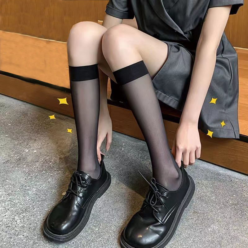 性感及膝絲襪,靜脈曲張絲襪防止靜脈曲張。 緩解酸痛並防止腿部滑倒。