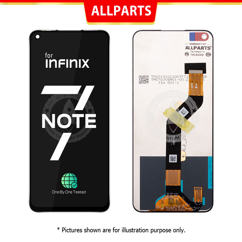 全新適用於6.95英寸 Infinix Note 7 X690 LCD 液晶螢幕 屏幕總成 觸控面板 X690B