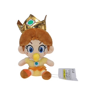 現貨 17cm 日本任天堂遊戲 超級瑪麗 Mario 黛西公主 毛絨玩具公仔娃娃卡通毛絨玩具玩偶房間裝飾兒童生日聖誕禮物