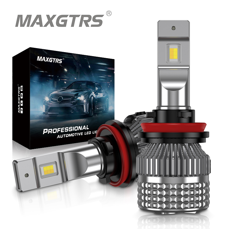Maxgtrs 2x 汽車 LED 燈泡前照燈霧燈 H1 H4 H7 H8 / H9 / H11 9005 HB3 90