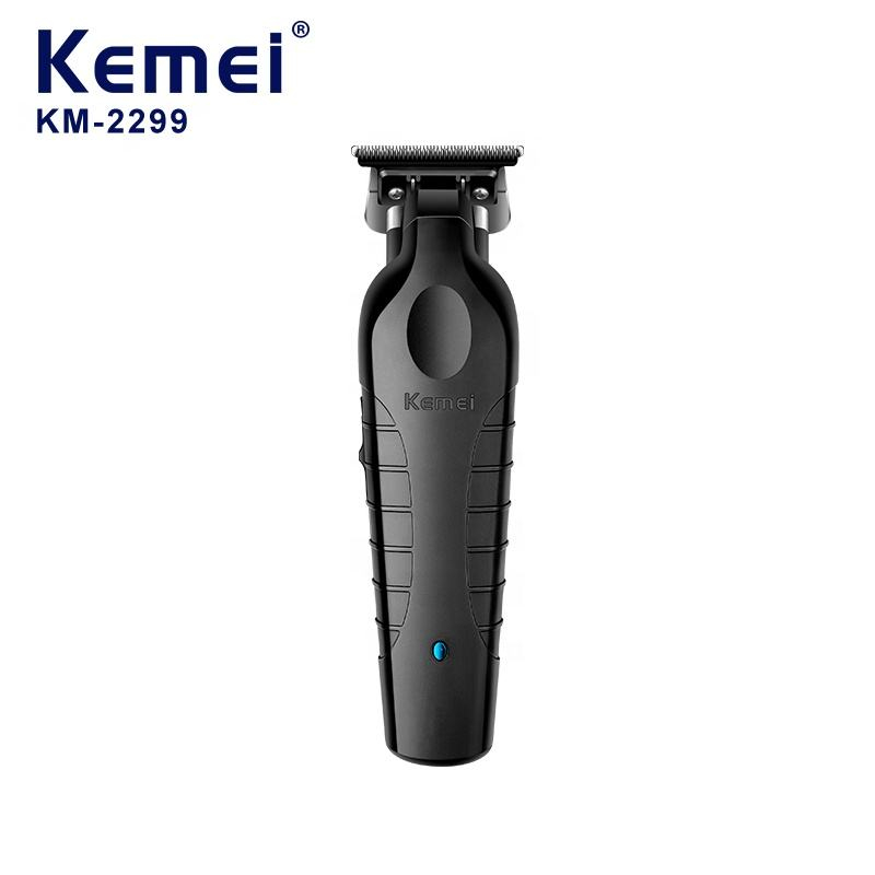 Kemei KM-2299 專業理髮器 1200MA 充電式無繩理髮器 USB 快速充電理髮機刀片理髮器