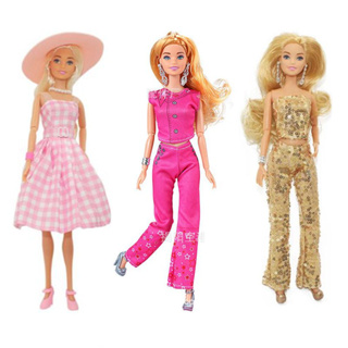 Kawaii Items 兒童玩具時尚服裝套裝穿迷你娃娃配件 30 厘米適用於芭比 DIY 女孩遊戲生日禮物