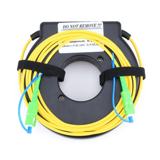 圓盤 SC-APC 光纖環光發射電纜盒300M/ 500M/1000M OTDR 延長線