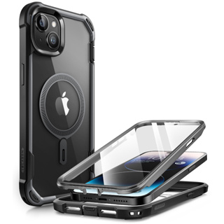 I-Blason Ares Mag手機殼適用於iPhone 15 Plus 6.7寸保護殼全身防護防摔內置屏保兼容無線充
