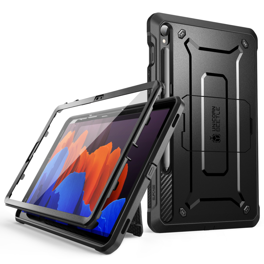 SUPCASE UB Pro系列保護殼適用於三星 Galaxy Tab S9 11寸 2023 全身保護殼內置屏保帶支架