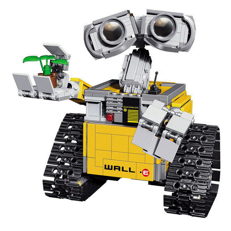 687PCS 玩具積木兼容樂高科技大電影瓦力機器人益智拼裝積木模型益智DIY組裝玩具