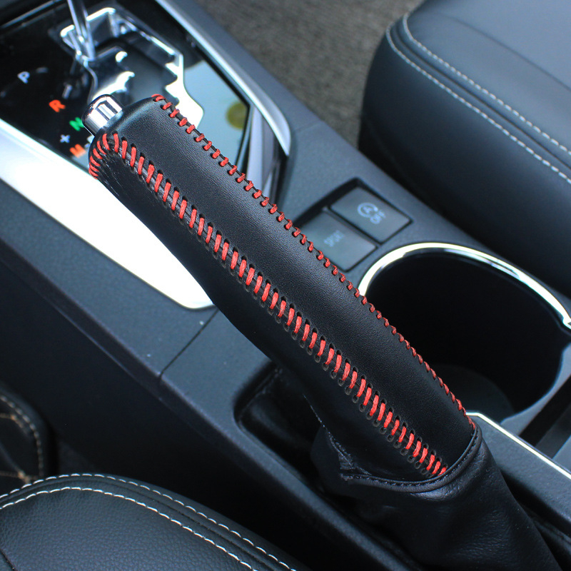 CAMRY 豐田卡羅拉 Rav4 Rav 4 凱美瑞雅力士 L 2014-2019 皮革變速箱把手蓋速度的汽車換檔旋鈕蓋