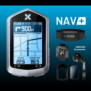 Xoss NAV+ NAV PLUS GPS 智能導航電腦自行車車速表 公路車山地車碼表 2.4 英寸水晶面板