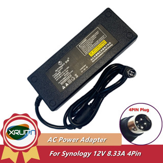 12V 8.33A 100W 4PIN 交流適配器充電器適用於 NAS QNAP TS-419P II NAS SYNO