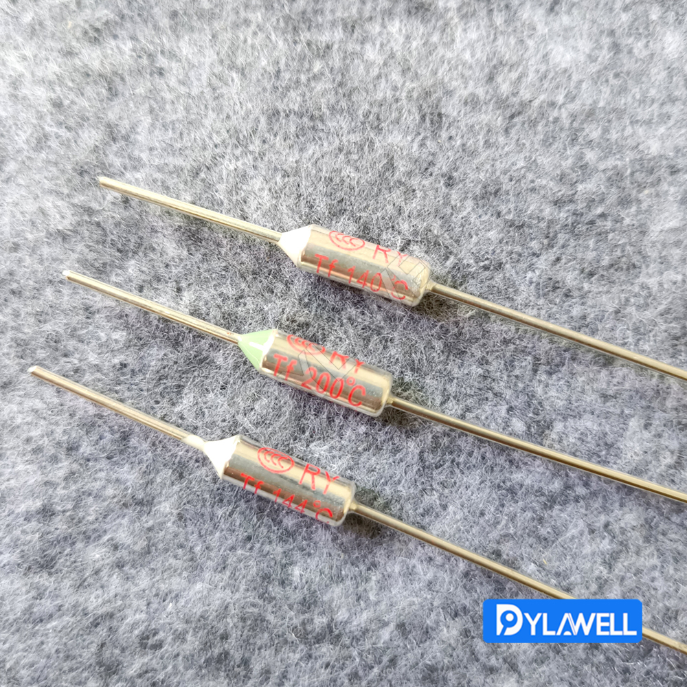 10pcs RY 10A 250V 金屬溫度保險絲 TF 95 155 175 185 192 216 230 240