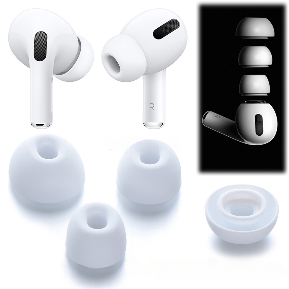 3 對耳塞替換 Apple AirPods Pro 2,防滑耳塞矽膠耳機耳塞兼容 AirPod Pro