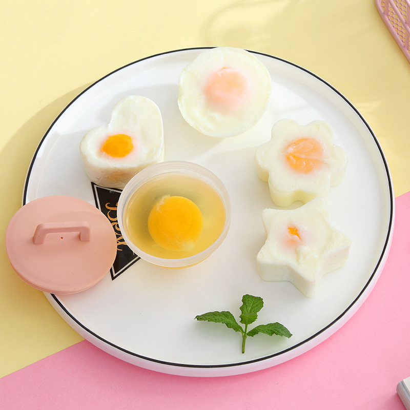 家用廚房煮蛋創意早餐蒸蛋器可愛卡通雞蛋模具