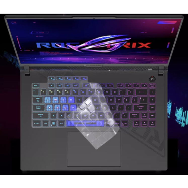 Tpu 鍵盤保護套適用於華碩遊戲 ROG Strix G16 G614J 保護膜防塵防水