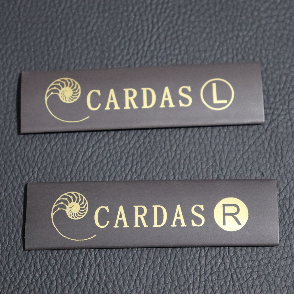 Cardas卡達斯熱縮管logo標誌標籤 適用7-14mm線徑音頻線 優質絕緣熱縮管diy信號線喇叭線收縮管