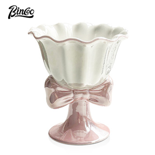 BINCOO 咖啡杯 創意蝴蝶陶瓷馬克杯 下午茶杯 適宜家用辦公 高檔北歐風 180ML
