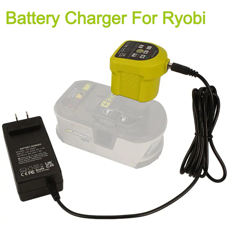 P119 鋰離子鎳鎘鎳氫電池充電器適用於 RYOBI 12V 14.4V 18V ONE+ 系列電池充電器 P102 P