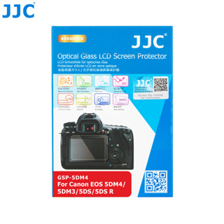JJC GSP-5DM4 高清强化玻璃萤幕保护贴佳能 5DM4 5DM3 5DS 5DS R 相機防指纹防刮LCD保护膜