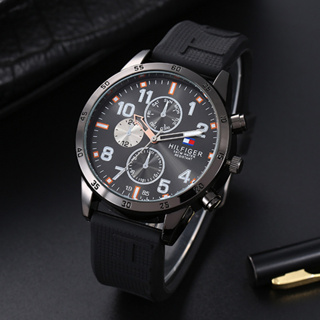 名牌流行時尚超大錶盤運動男士手錶高品質商務休閒石英腕錶