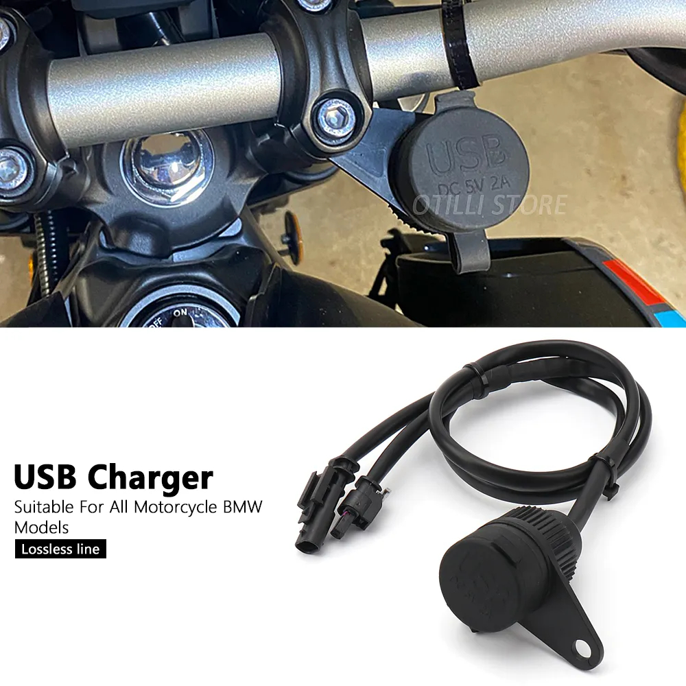 適用於BMW R1200GS R1250GS Adventure R1200R R1250RT R1200RT USB充