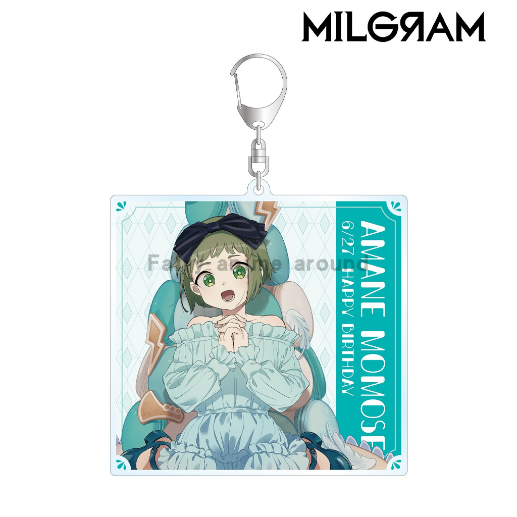 Anime MILGRAM -ミルグラ -周邊亞克力鑰匙扣 Mikoto Kayano Amane Momose Cos
