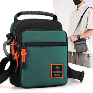 新款男包胸包斜背包斜背包手提包大容量多功能手機袋相機袋零錢袋證件袋