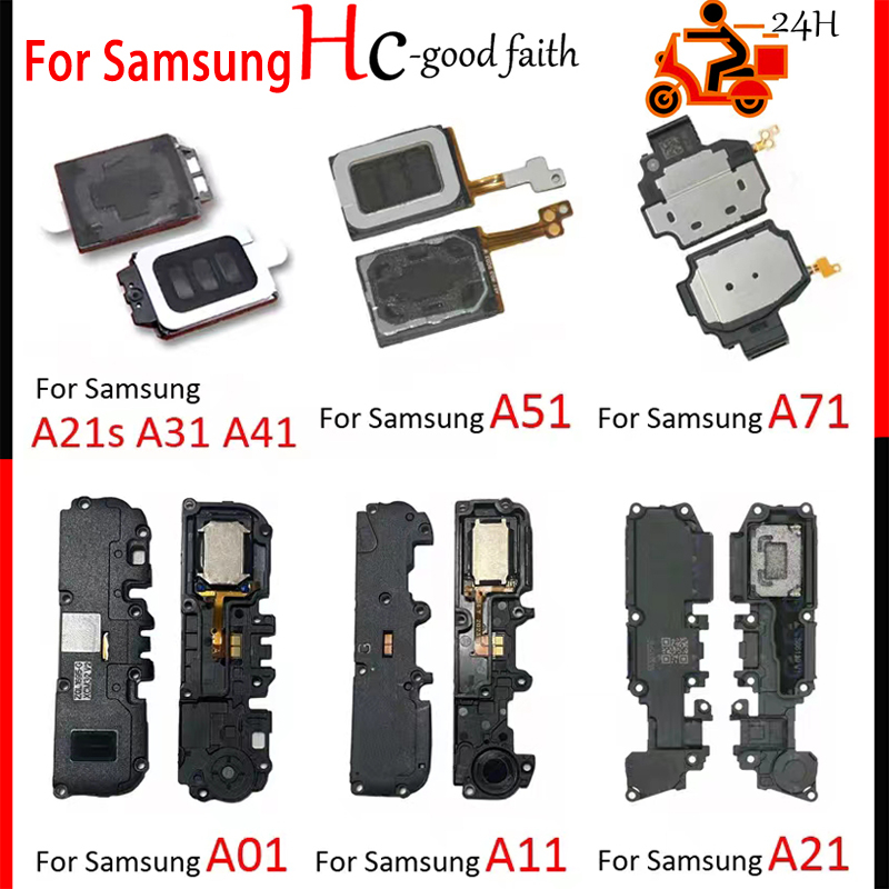 SAMSUNG 全新揚聲器適用於三星 A01 A11 A21 A21s A31 A41 A51 A71 手機新底部揚聲器