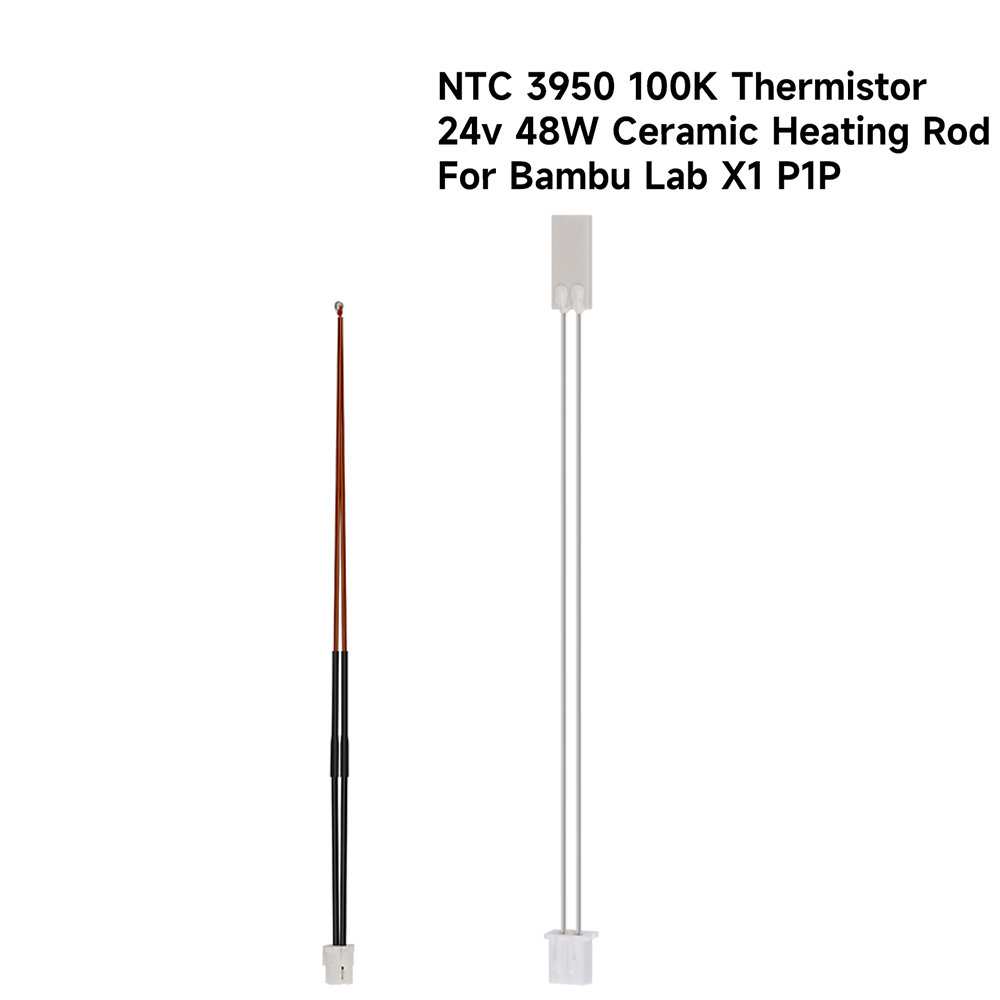 用於 Bambu Lab X1 X1-Carbon Combo P1P 3D 打印機 100K NTC 3950 熱敏電