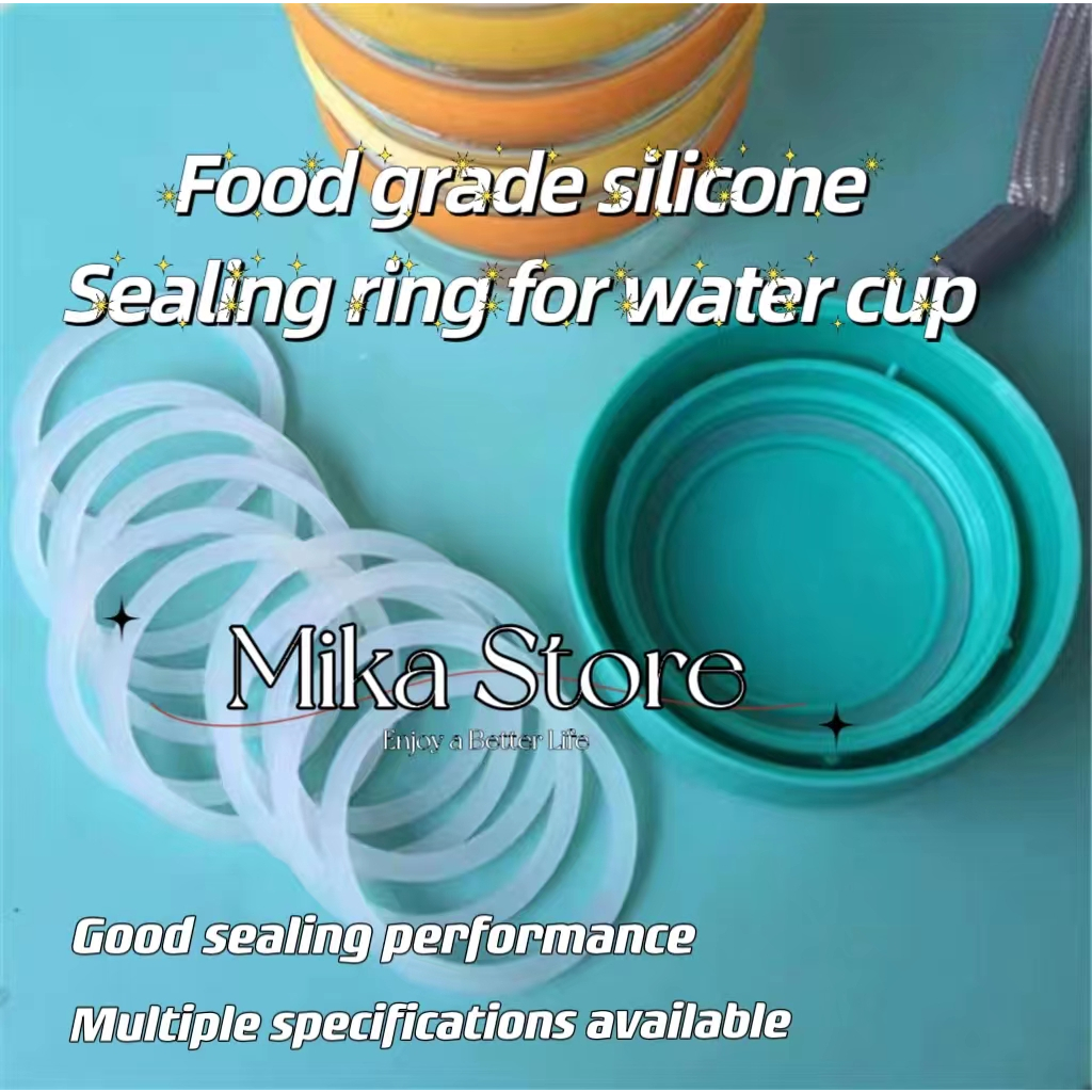 新品促銷全年最低食品級矽膠密封圈用玻璃塑膠保溫杯蓋子用墊子防漏圈配件通用水杯矽膠圈MF4