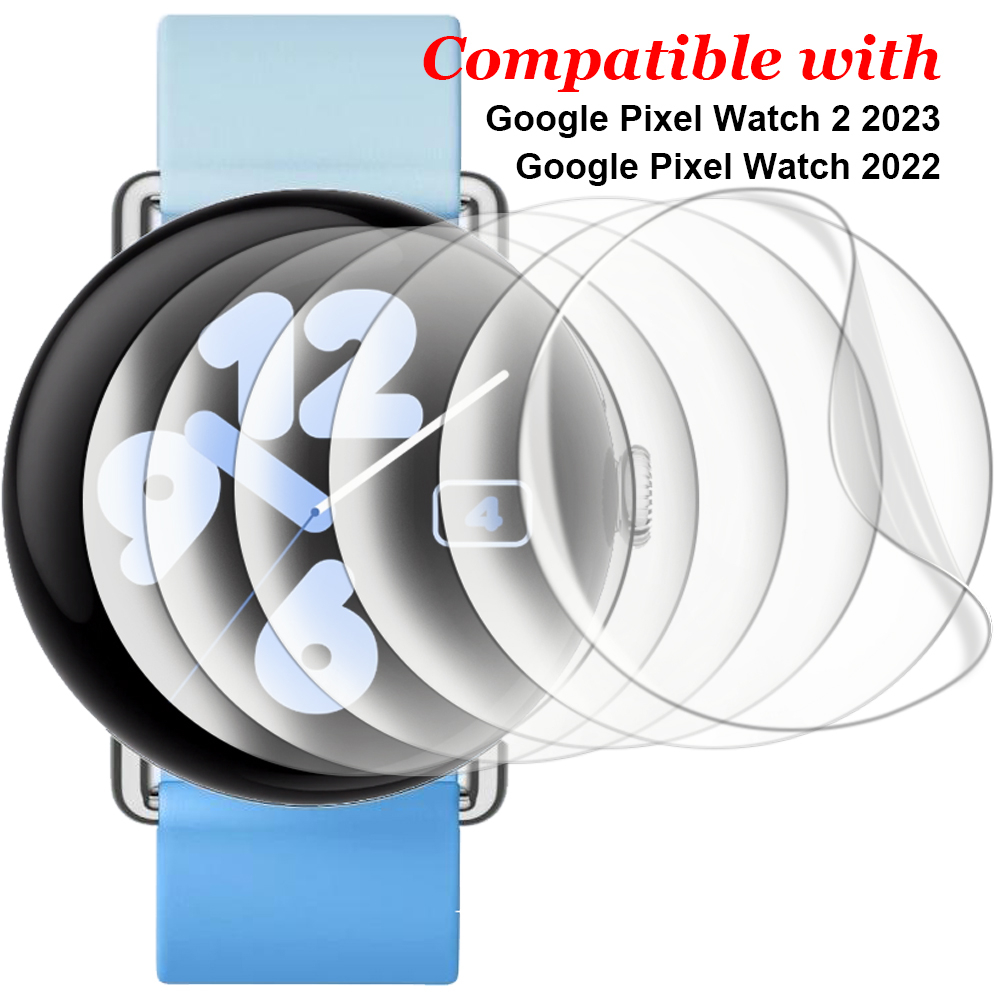 [現貨] 適用於 Google Pixel Watch /pixel watch 2 屏幕保護膜 軟 TPU 保護貼膜