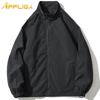 ✦AFFLIGA✦秋冬外套男潮流韓版百搭寬鬆休閒薄款工裝夾克運動防曬上衣