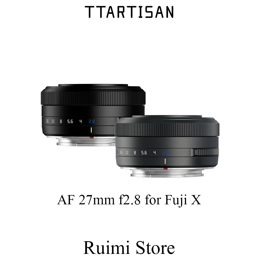 銘匠光學TTArtisan 27mm f2.8自動對焦APS-C鏡頭 適用於富士X卡口相機 X-S10 X-T4