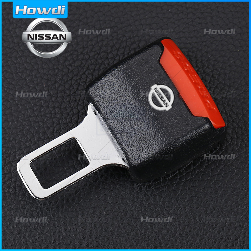 1 PC 汽車安全安全帶夾扣可調節延長件適用於日產