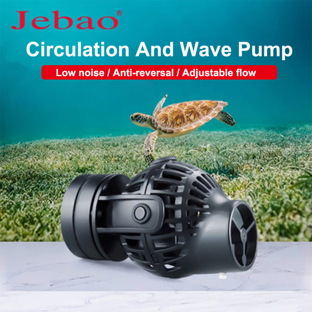 Jebao 水族造浪泵低噪音循環泵 CWP3000 6000 9000 水族館魚缸潛水泵可調節方向流量 220V